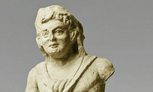 Augusta Raurica, Herkules mit Höllenhund, Fundort Grienmatt
