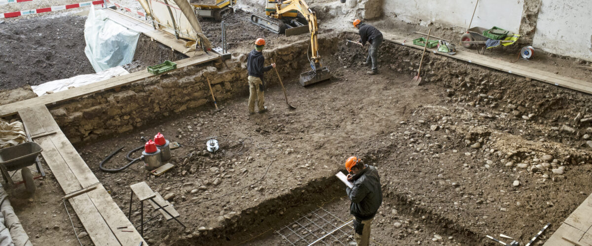 Ausgrabungen in Kaiseraugst 2018 "Bolingerhaus"