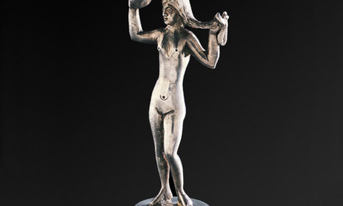 Liebesgöttin Venus aus dem Kaiseraugster Silberschatz. 300 - 350 n. Chr.