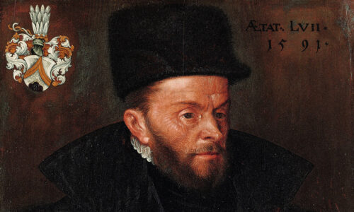 Portrait of Basilius Amerbach by Hans Bock the Elder