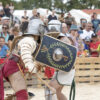 Festa Romana di Augusta Raurica - Gladiatori in combattimento nell’arena – Foto Susanne Schenker