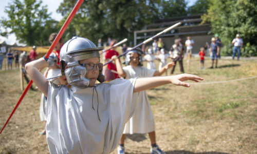 Römerfest Augusta Raurica - Trainieren wie ein Legionär - Foto Daniel Rancic